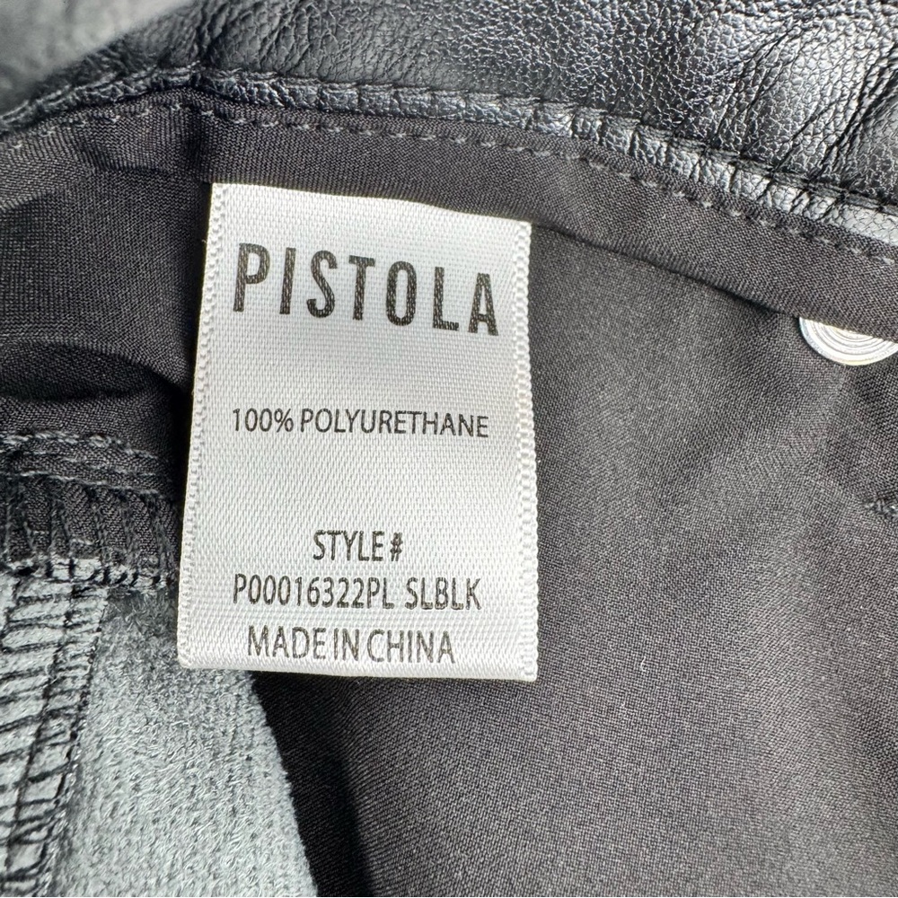 X REVOLVE PISTOLA Cassie Super High Straight Pant in Black Sz 26 $168 - Picture 8 of 11